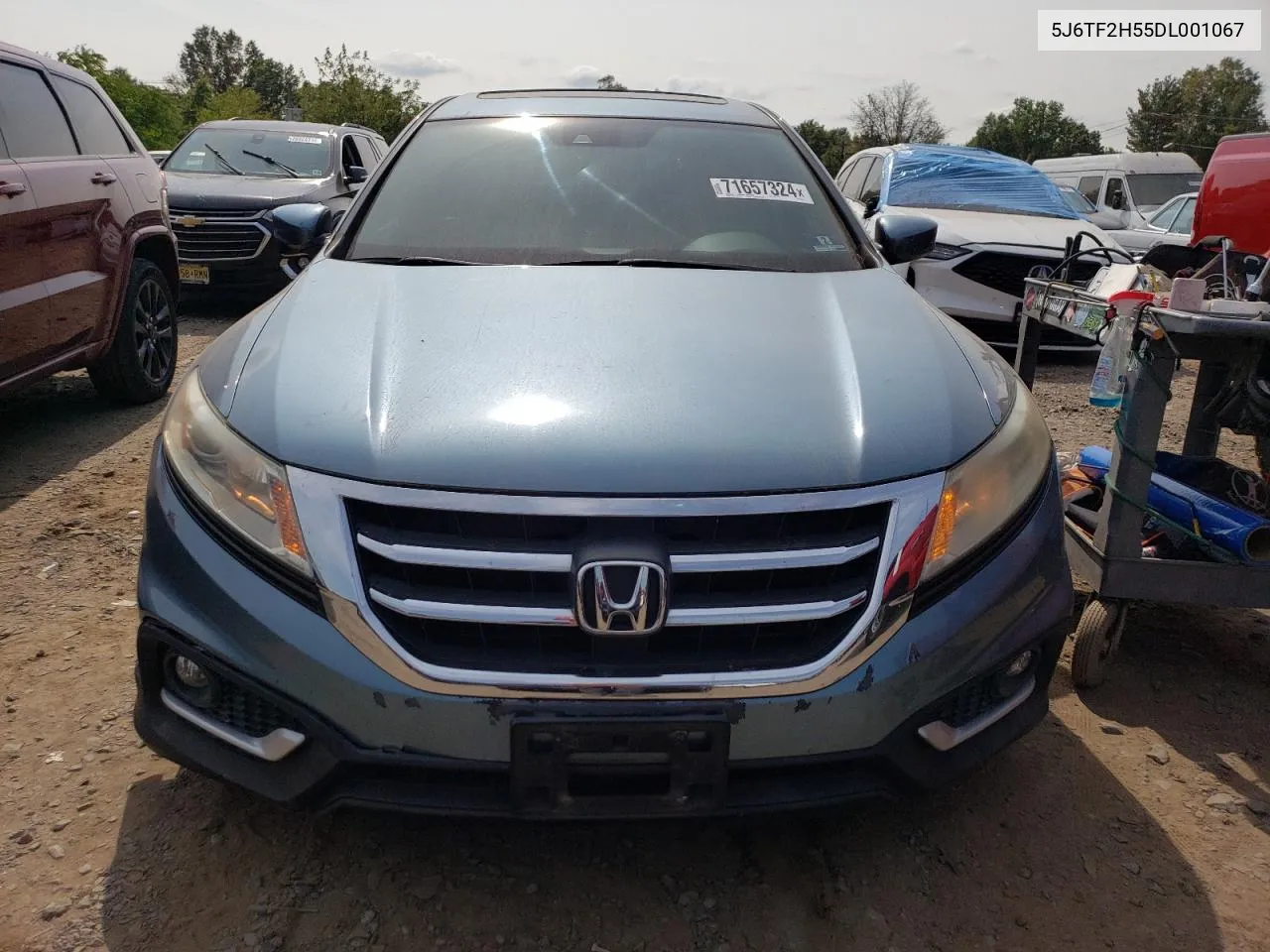 2013 Honda Crosstour Exl VIN: 5J6TF2H55DL001067 Lot: 71657324