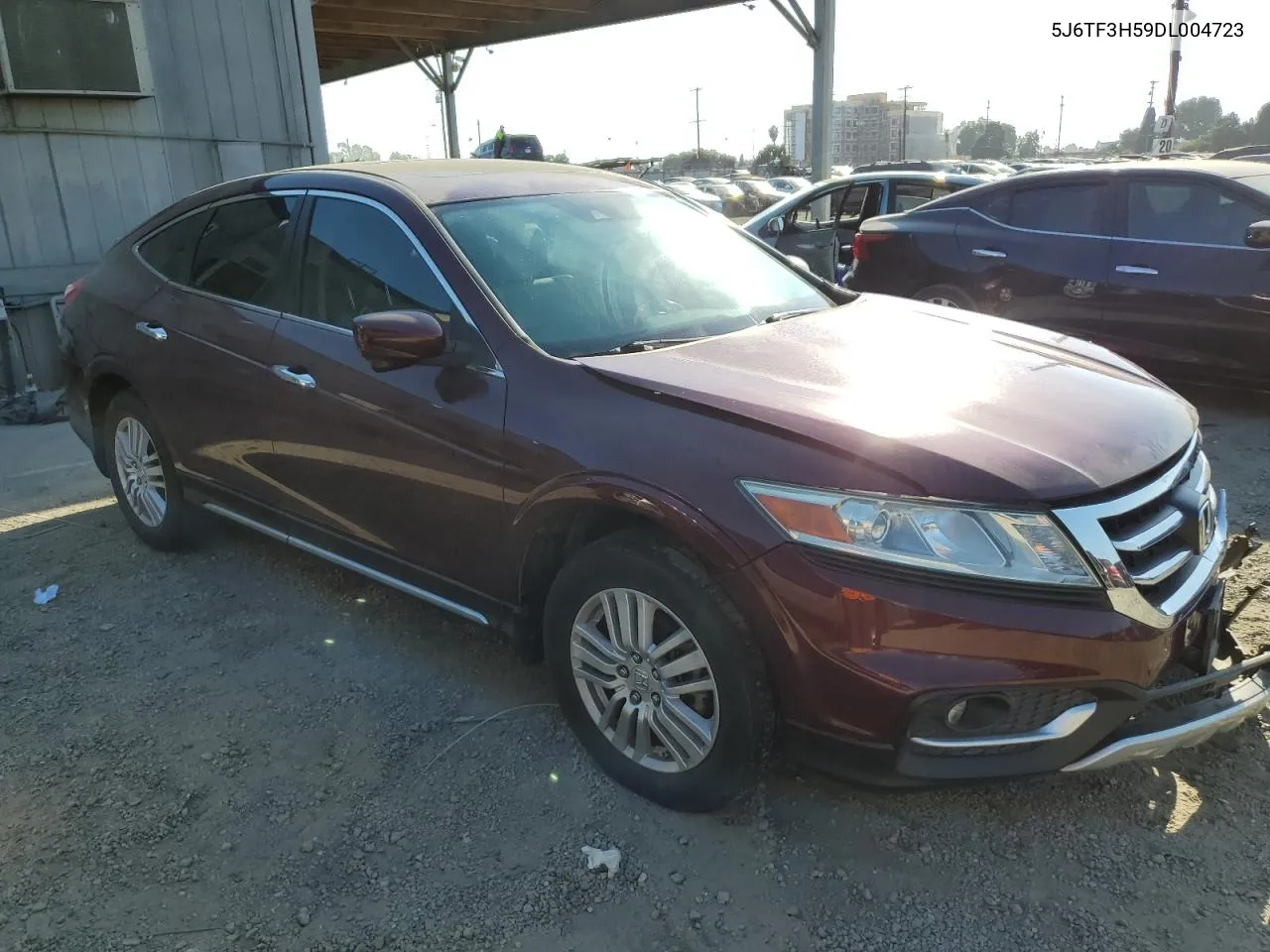 2013 Honda Crosstour Exl VIN: 5J6TF3H59DL004723 Lot: 74117104