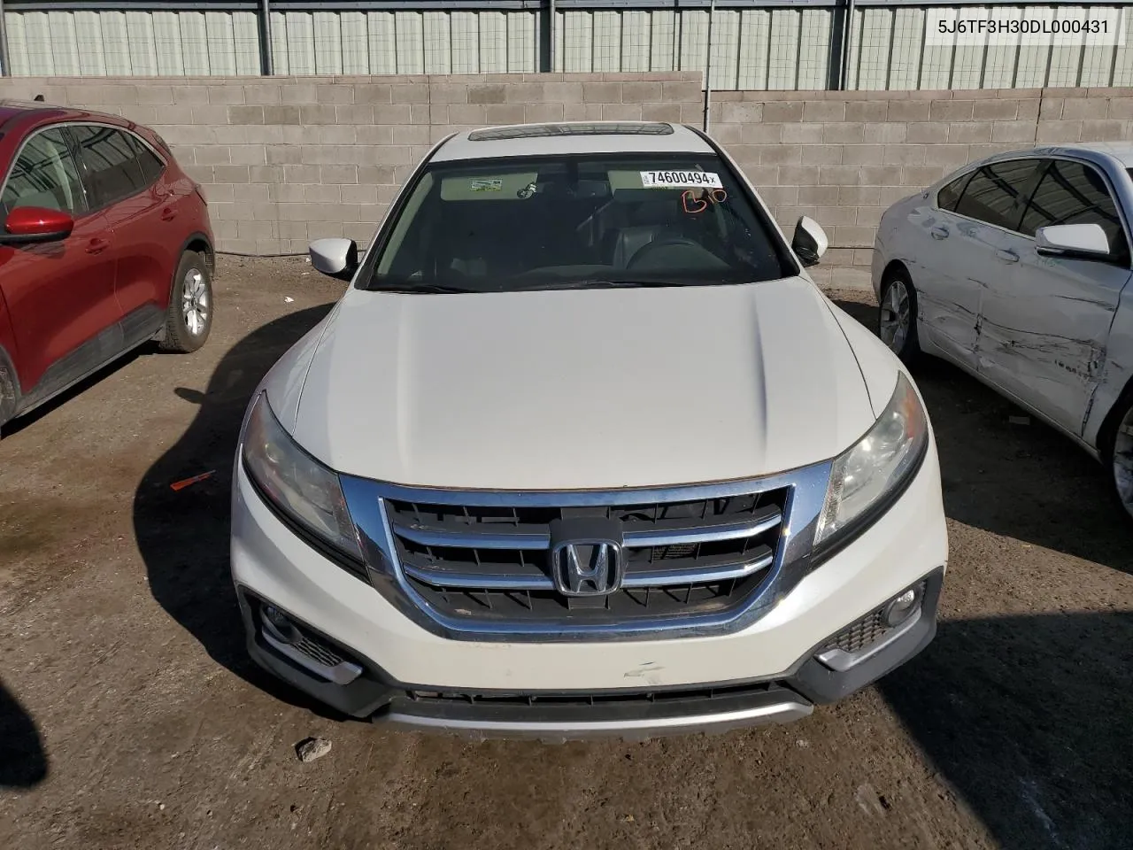 2013 Honda Crosstour Ex VIN: 5J6TF3H30DL000431 Lot: 74600494