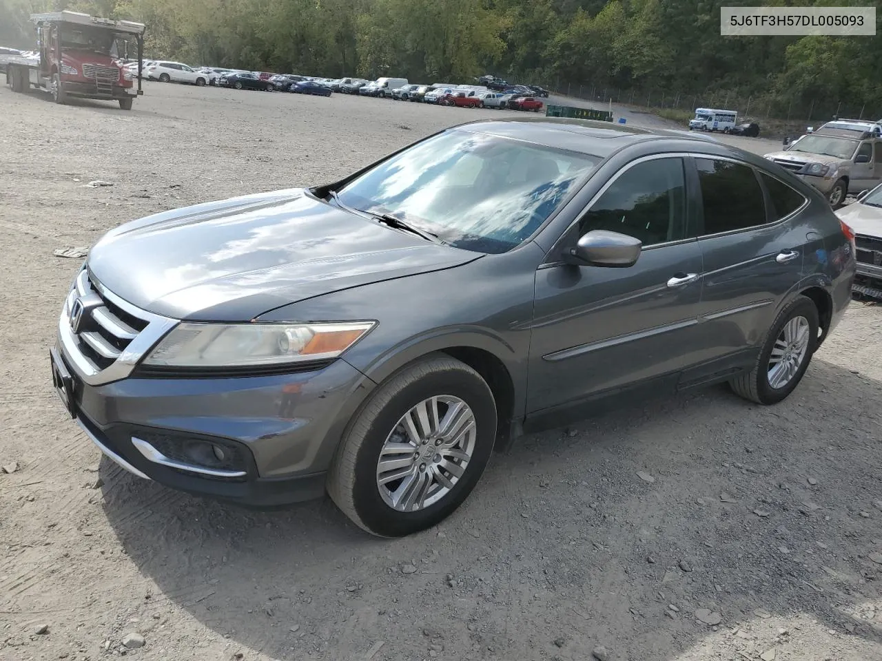 2013 Honda Crosstour Exl VIN: 5J6TF3H57DL005093 Lot: 74724094