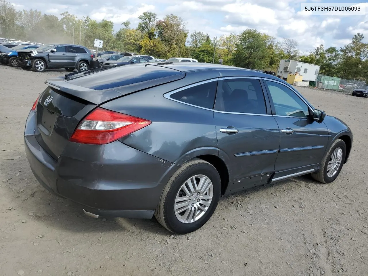 2013 Honda Crosstour Exl VIN: 5J6TF3H57DL005093 Lot: 74724094