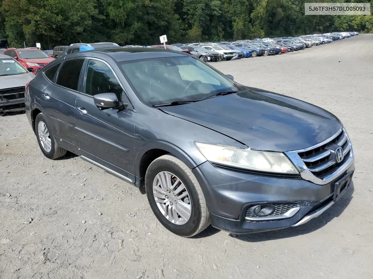 2013 Honda Crosstour Exl VIN: 5J6TF3H57DL005093 Lot: 74724094