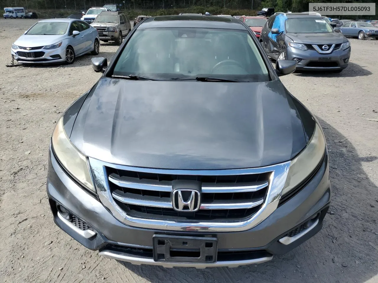 2013 Honda Crosstour Exl VIN: 5J6TF3H57DL005093 Lot: 74724094