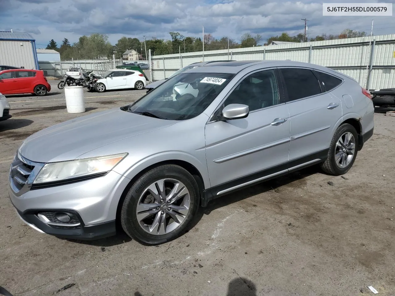 2013 Honda Crosstour Exl VIN: 5J6TF2H55DL000579 Lot: 74974854