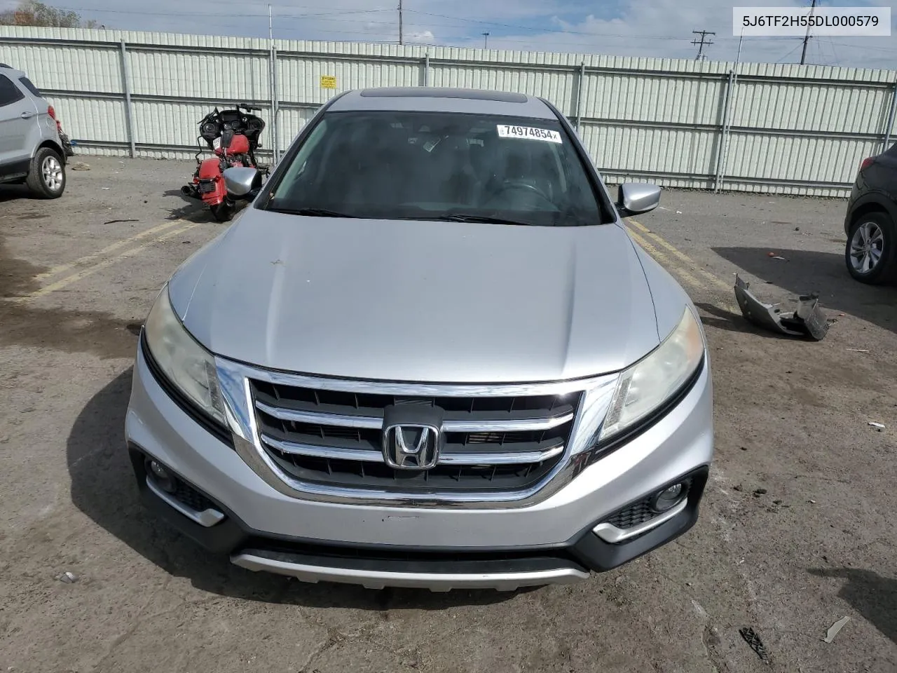 2013 Honda Crosstour Exl VIN: 5J6TF2H55DL000579 Lot: 74974854