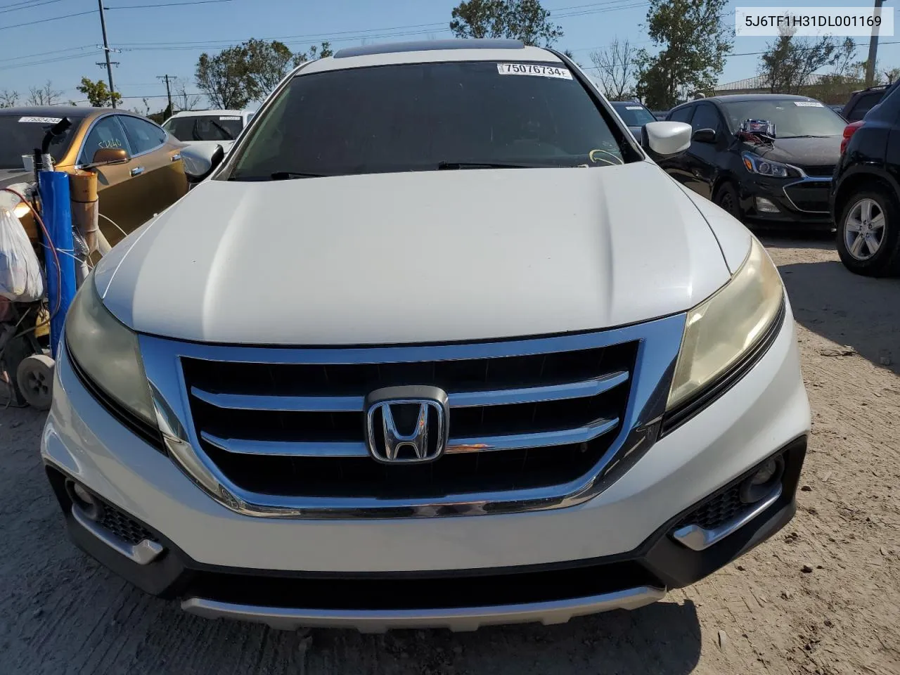 2013 Honda Crosstour Ex VIN: 5J6TF1H31DL001169 Lot: 75076734