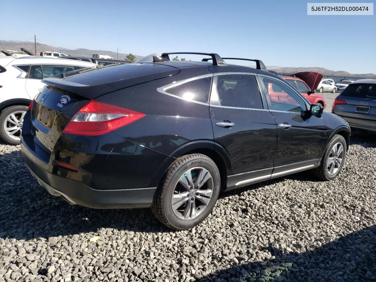 2013 Honda Crosstour Exl VIN: 5J6TF2H52DL000474 Lot: 75568304