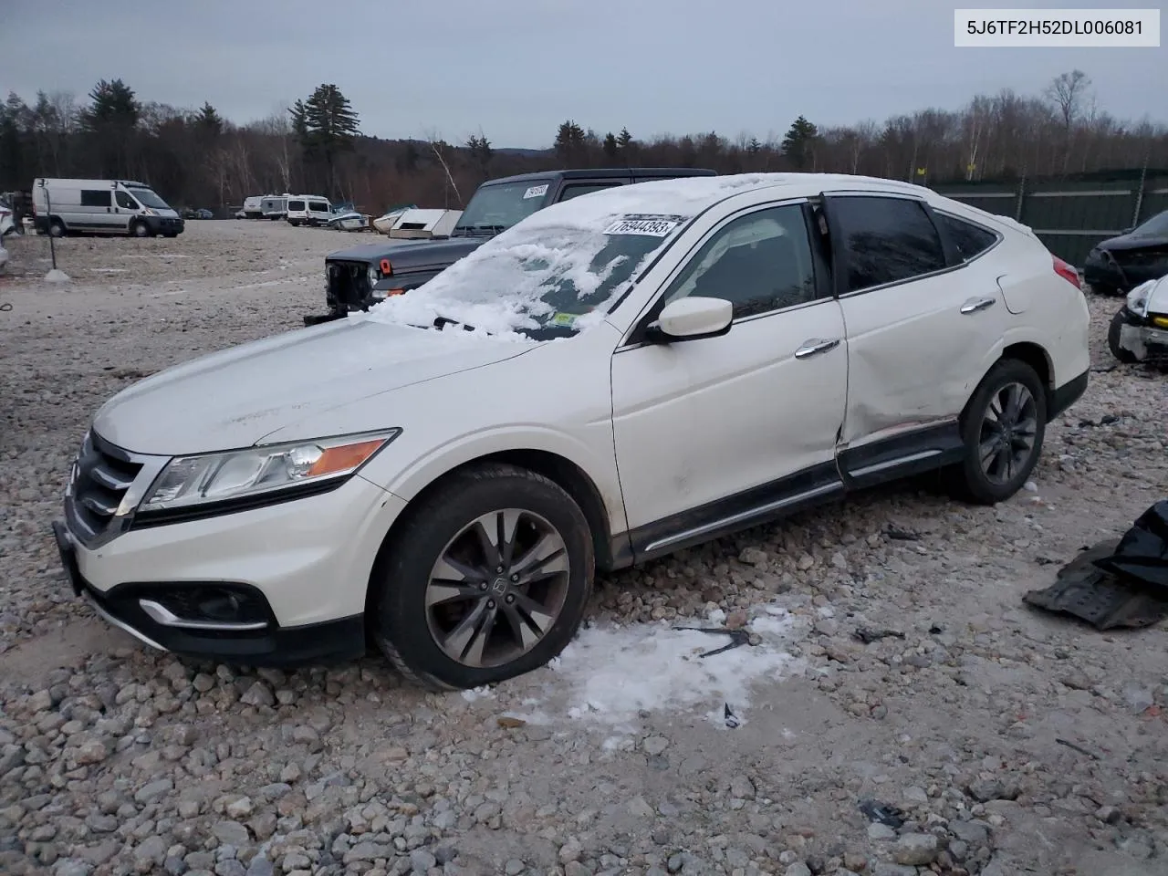 2013 Honda Crosstour Exl VIN: 5J6TF2H52DL006081 Lot: 75801994