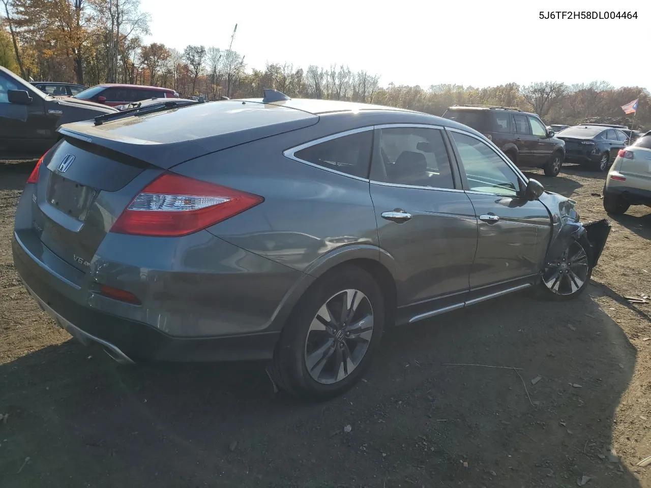 2013 Honda Crosstour Exl VIN: 5J6TF2H58DL004464 Lot: 77202994