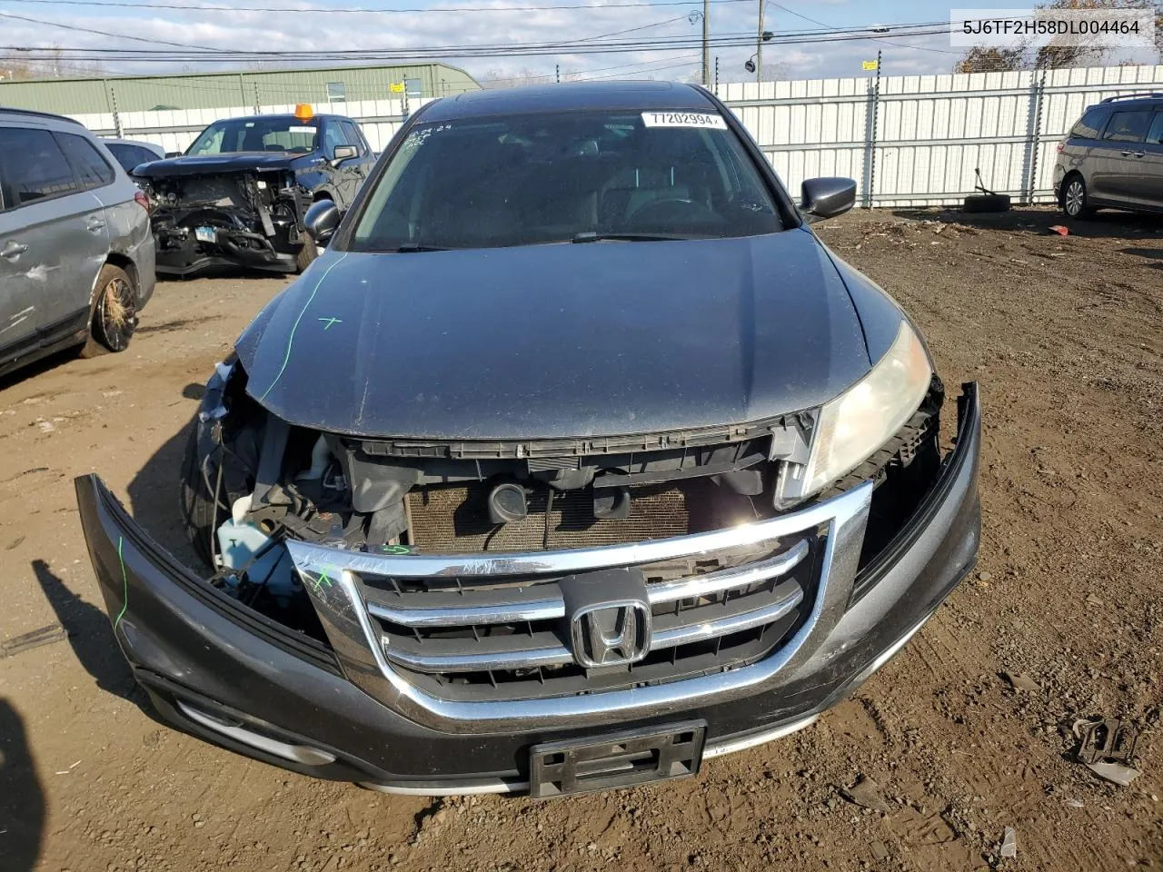 2013 Honda Crosstour Exl VIN: 5J6TF2H58DL004464 Lot: 77202994