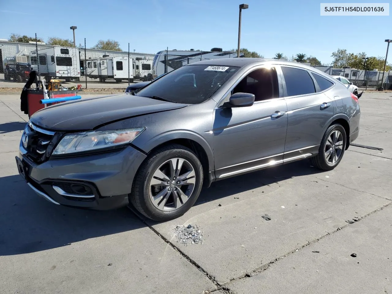 2013 Honda Crosstour Exl VIN: 5J6TF1H54DL001636 Lot: 77468674