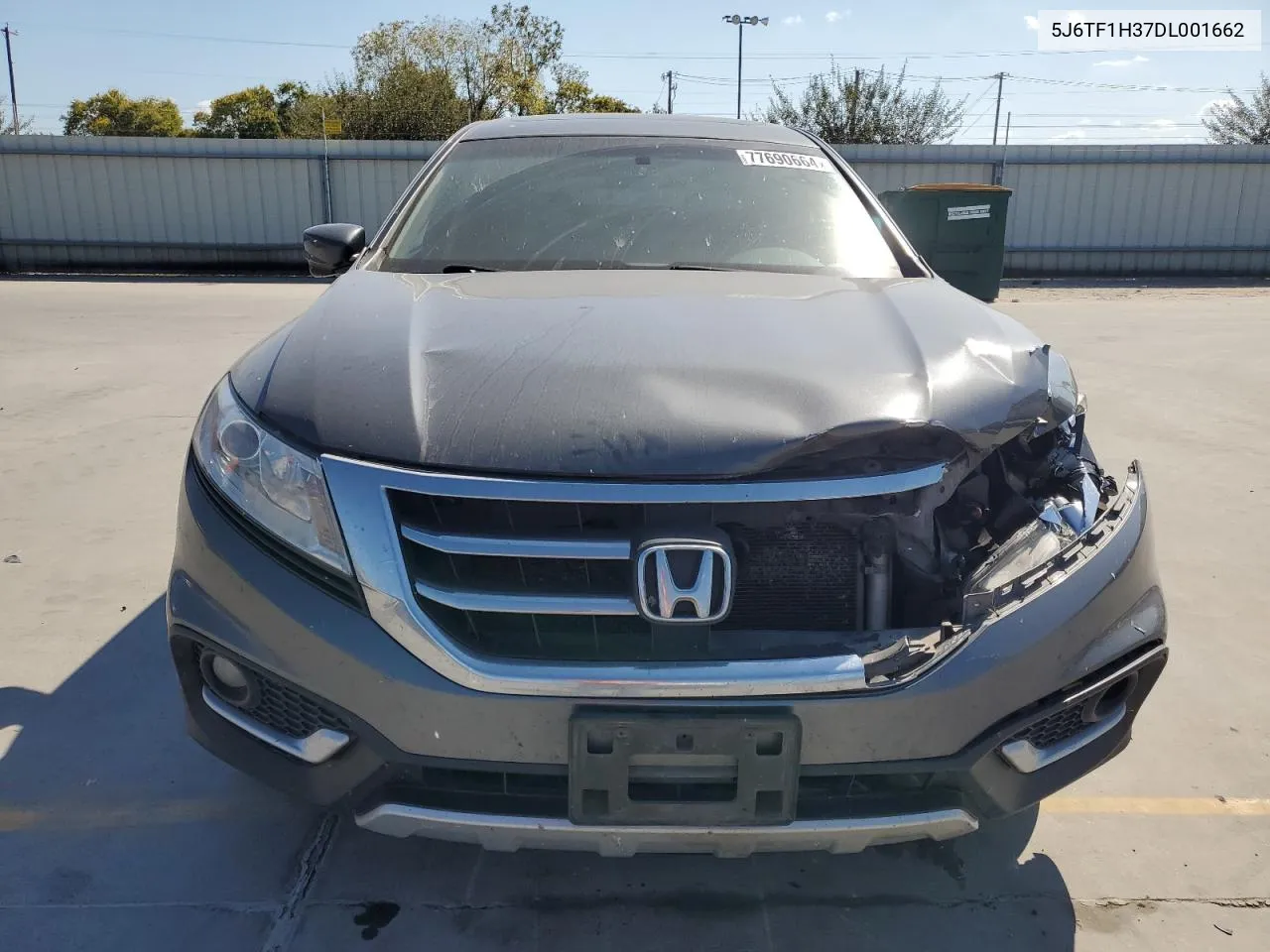 2013 Honda Crosstour Ex VIN: 5J6TF1H37DL001662 Lot: 77690664