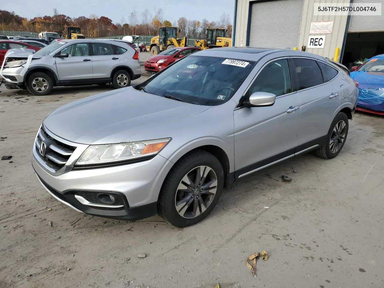 2013 Honda Crosstour Exl VIN: 5J6TF2H57DL004746 Lot: 77997274