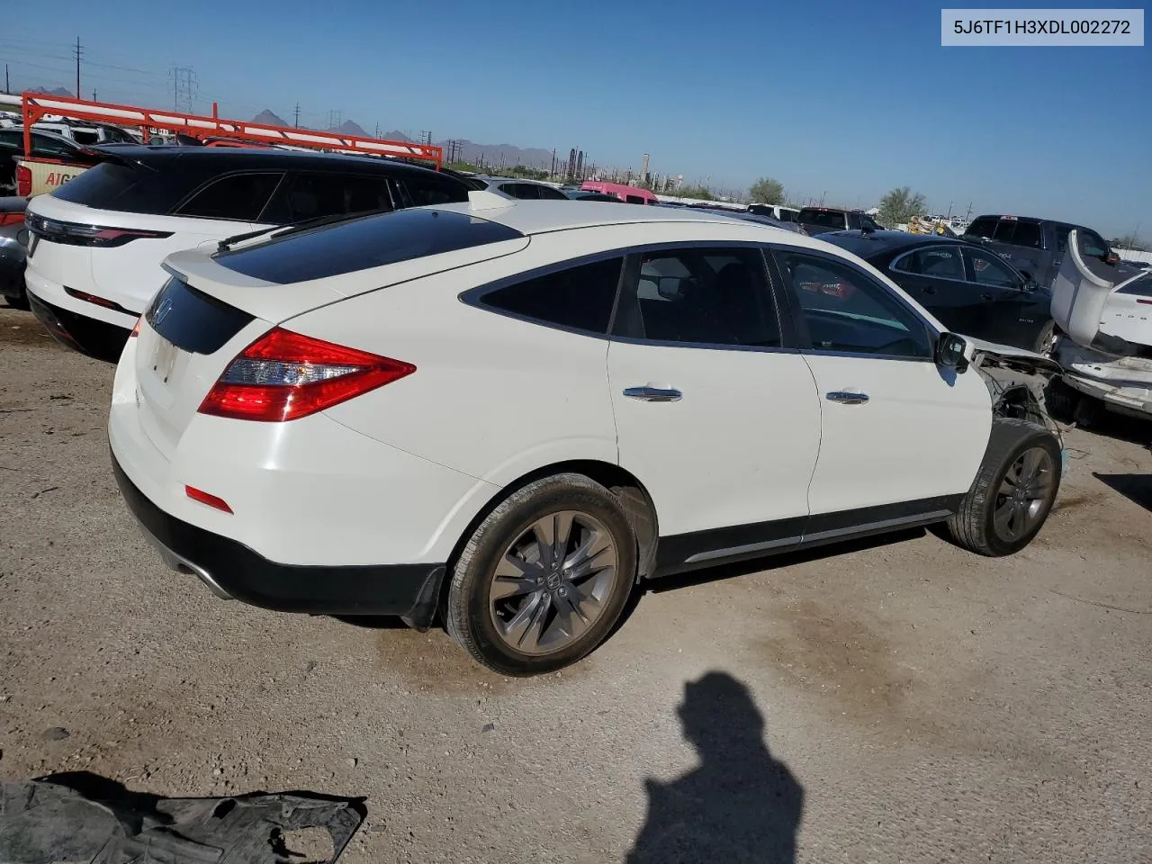 2013 Honda Crosstour Ex VIN: 5J6TF1H3XDL002272 Lot: 78104304