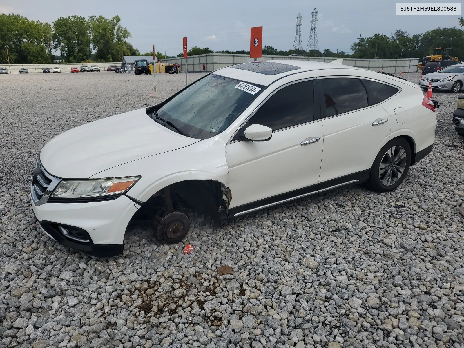 2014 Honda Crosstour Exl VIN: 5J6TF2H59EL800688 Lot: 64461634