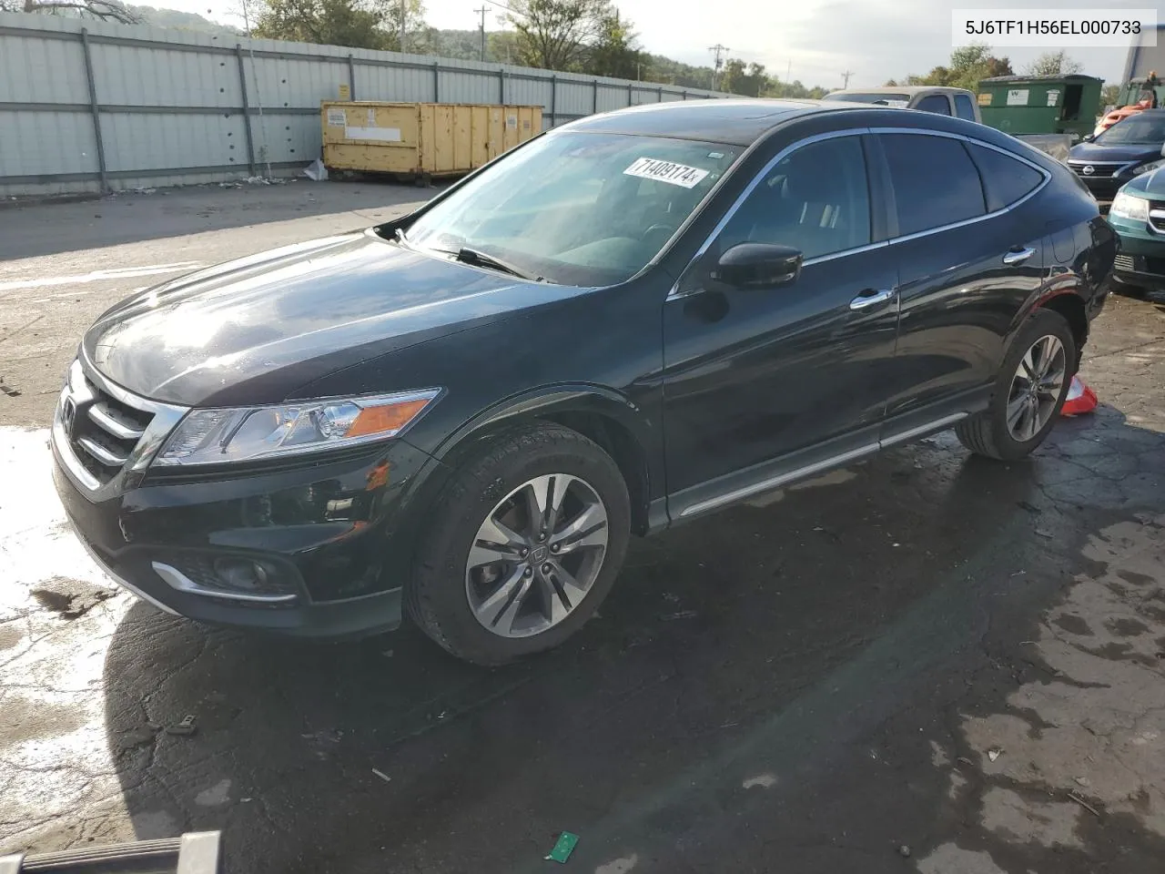 2014 Honda Crosstour Exl VIN: 5J6TF1H56EL000733 Lot: 71409174