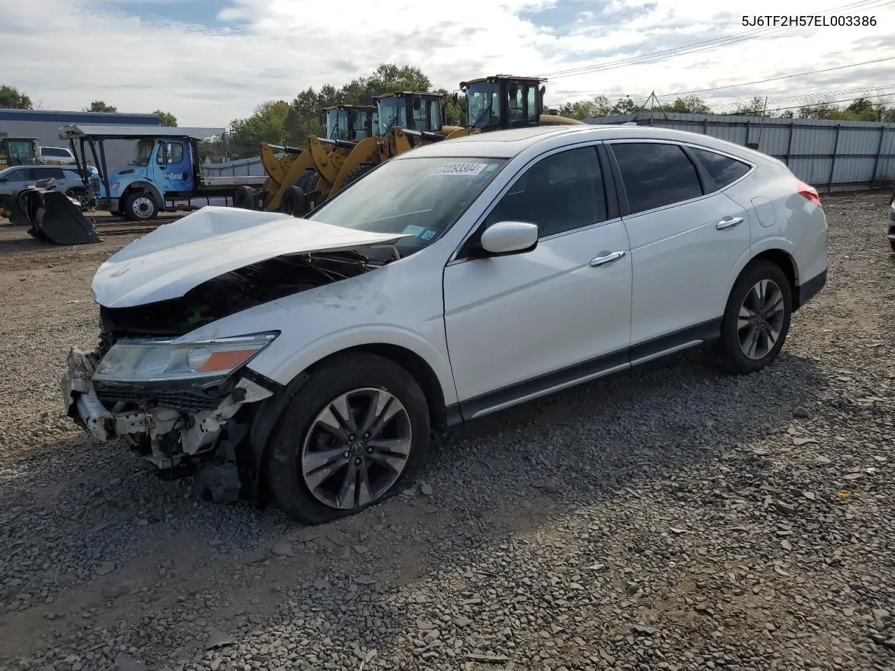 2014 Honda Crosstour Exl VIN: 5J6TF2H57EL003386 Lot: 72093304