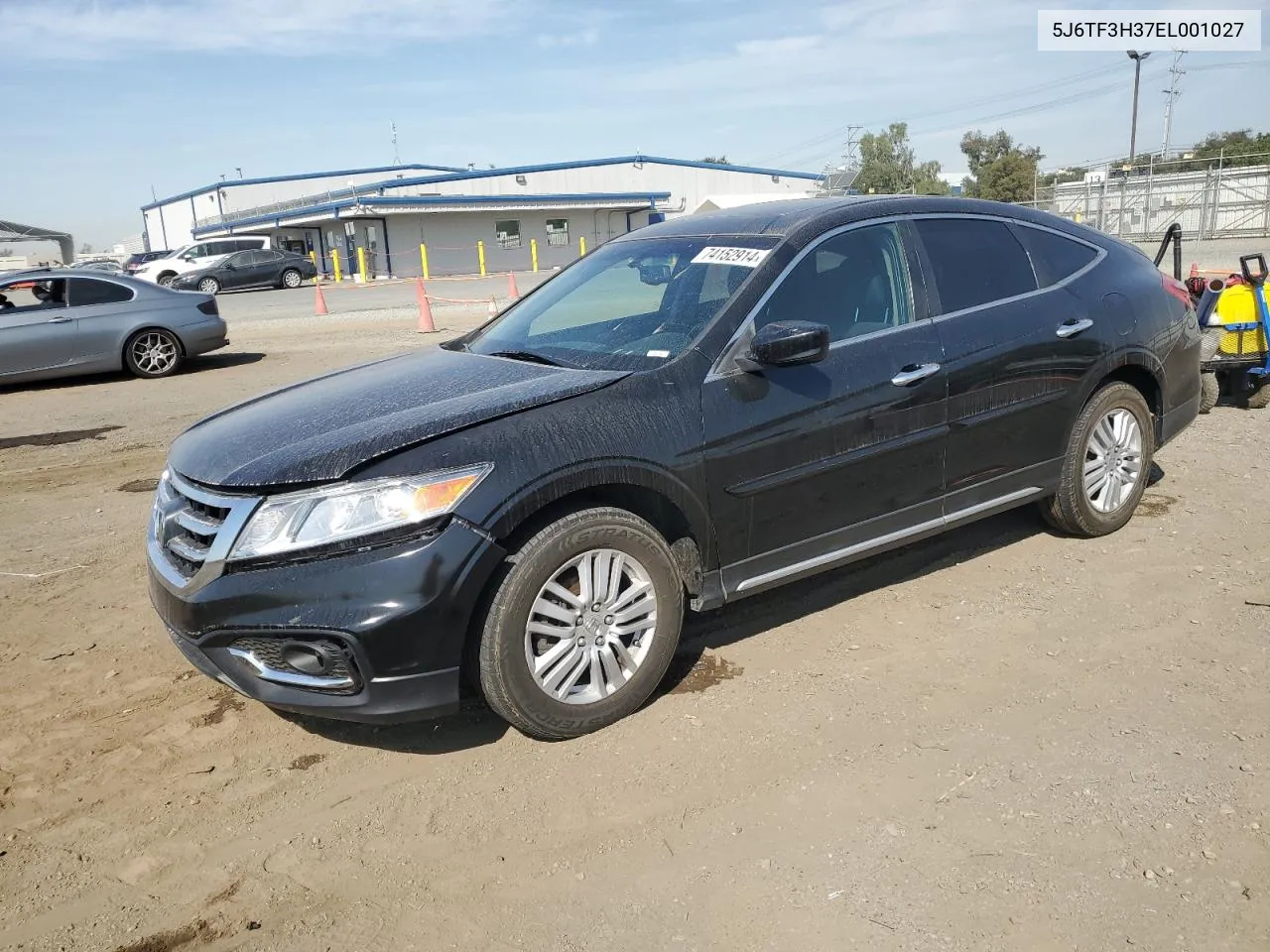 2014 Honda Crosstour Ex VIN: 5J6TF3H37EL001027 Lot: 74152914