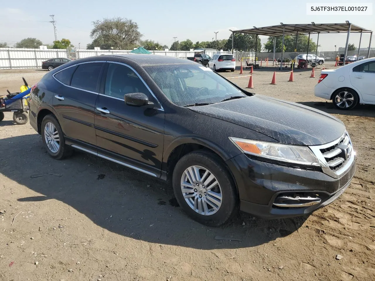 2014 Honda Crosstour Ex VIN: 5J6TF3H37EL001027 Lot: 74152914