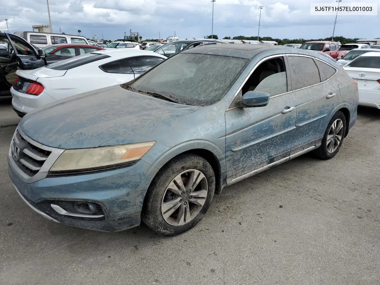 2014 Honda Crosstour Exl VIN: 5J6TF1H57EL001003 Lot: 74712234