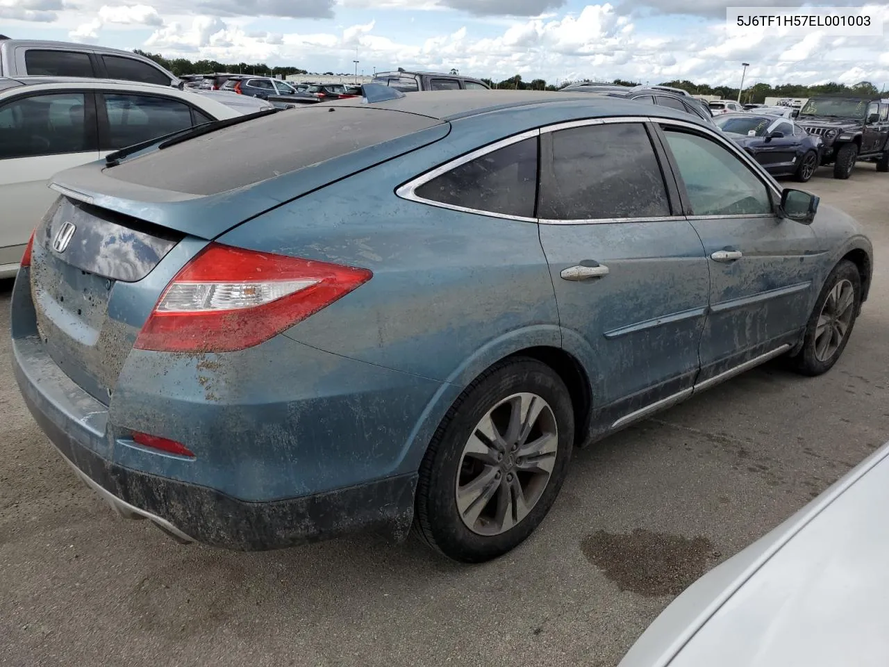 2014 Honda Crosstour Exl VIN: 5J6TF1H57EL001003 Lot: 74712234