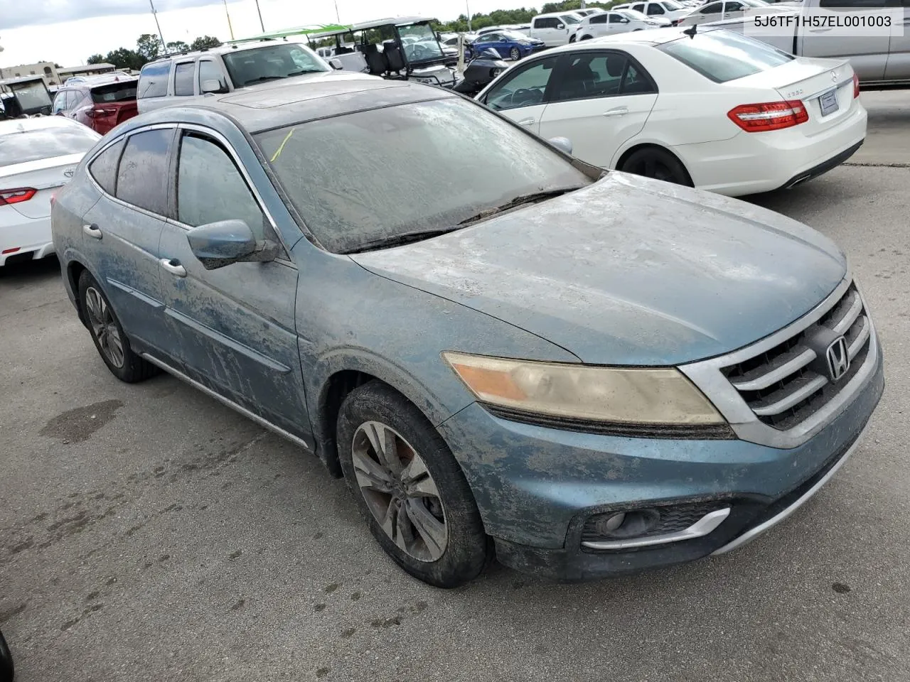 2014 Honda Crosstour Exl VIN: 5J6TF1H57EL001003 Lot: 74712234