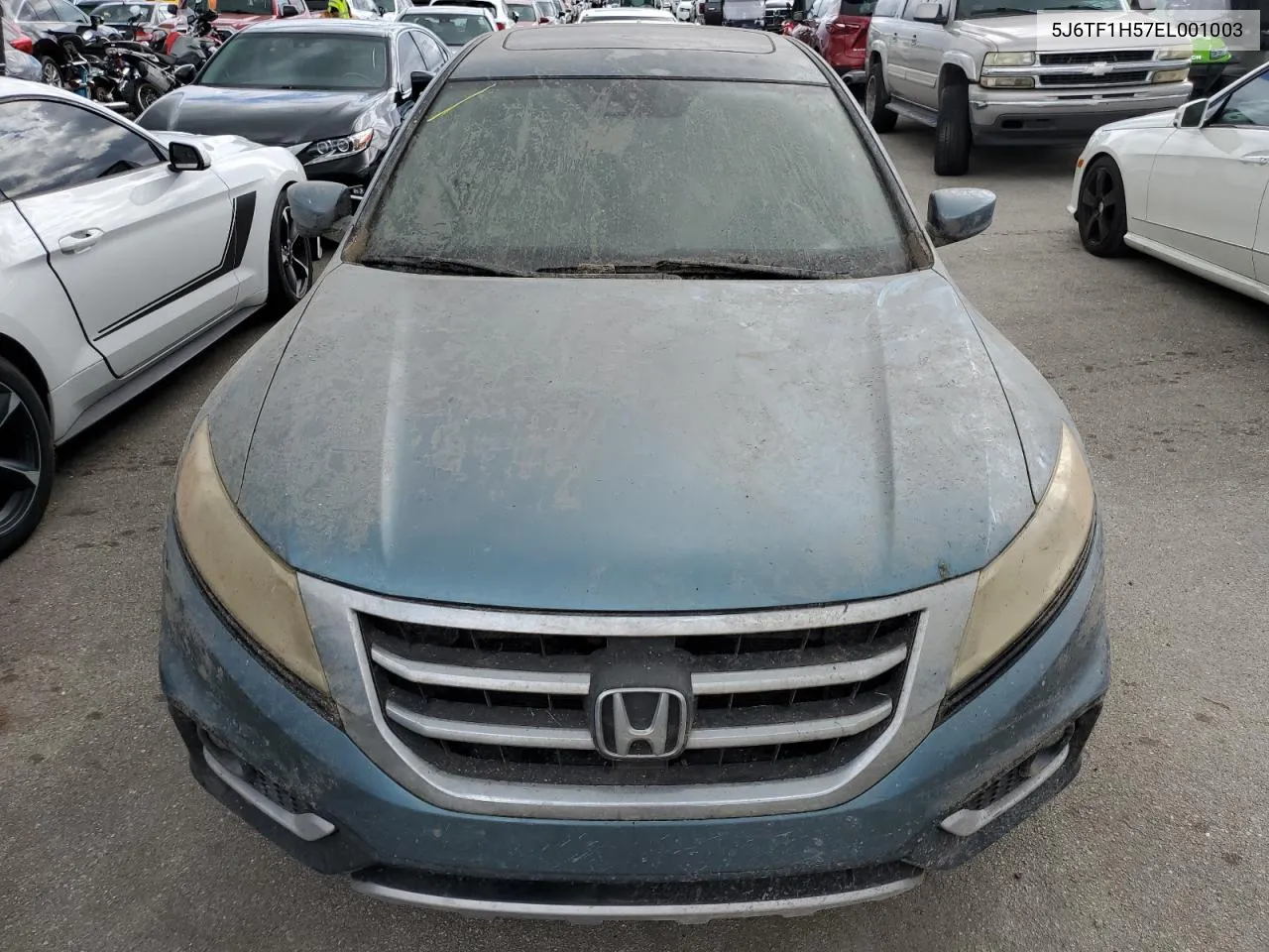 2014 Honda Crosstour Exl VIN: 5J6TF1H57EL001003 Lot: 74712234