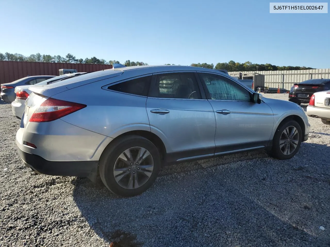 2014 Honda Crosstour Exl VIN: 5J6TF1H51EL002647 Lot: 75714724