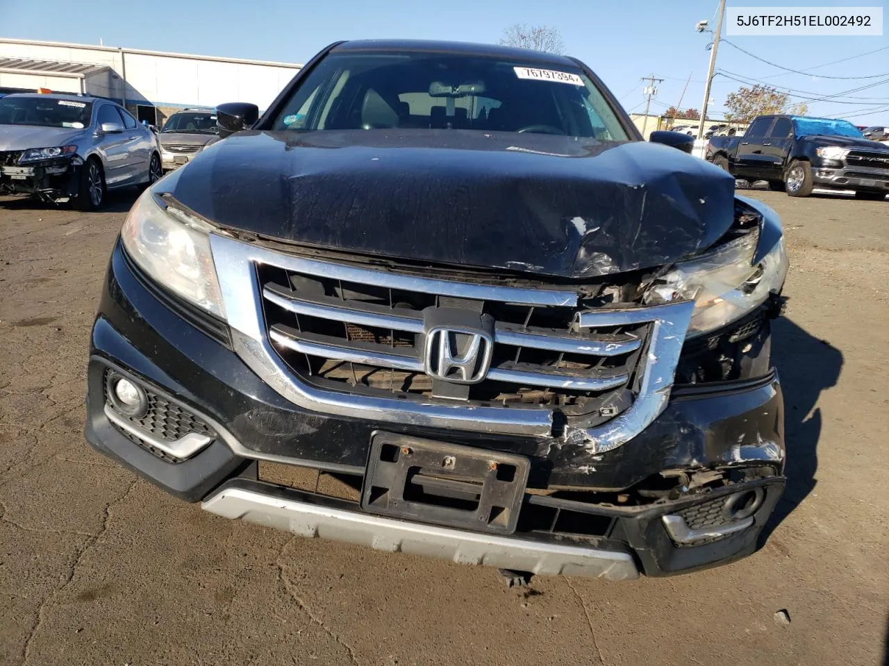 2014 Honda Crosstour Exl VIN: 5J6TF2H51EL002492 Lot: 76797394