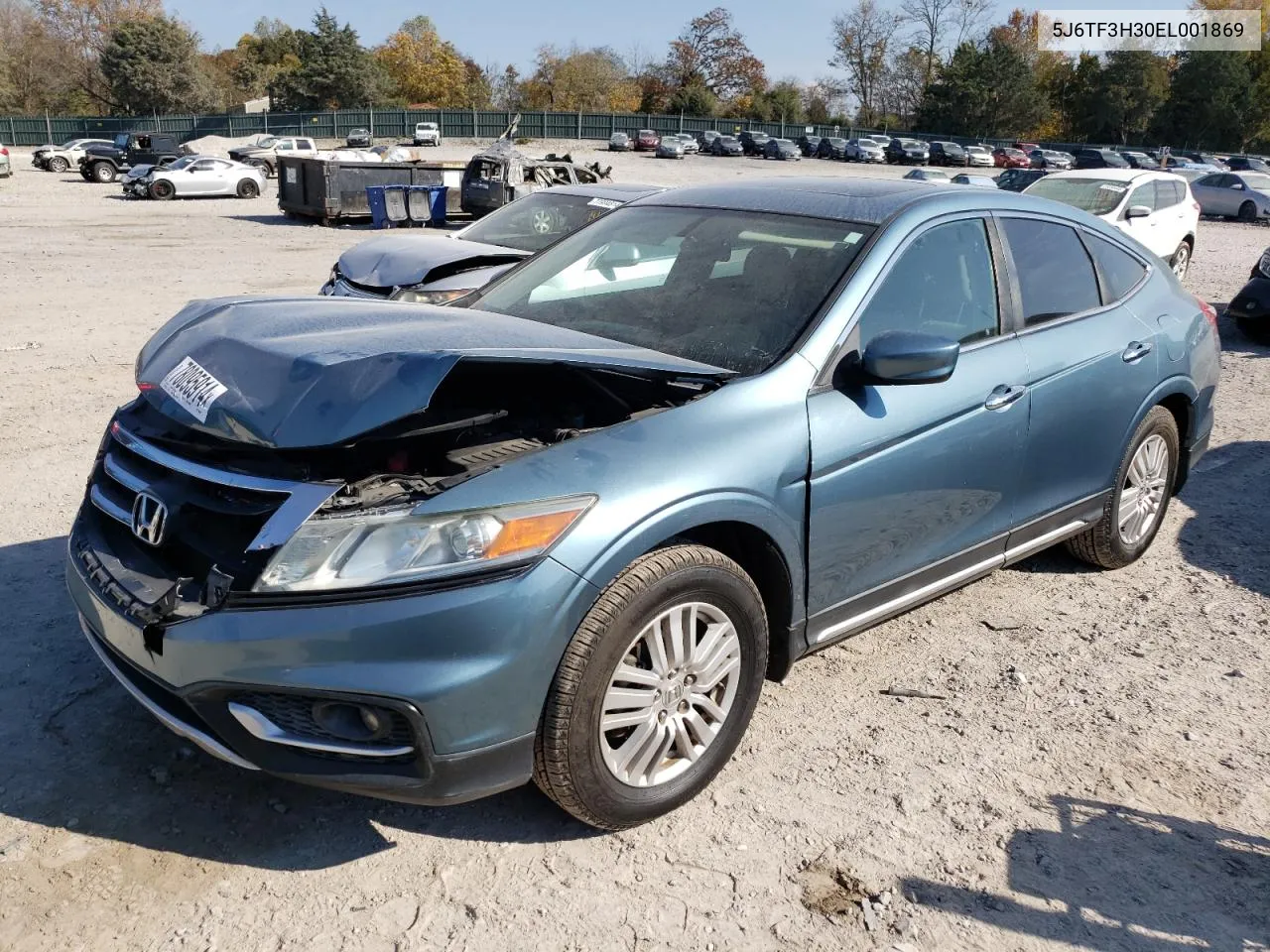 2014 Honda Crosstour Ex VIN: 5J6TF3H30EL001869 Lot: 78095914