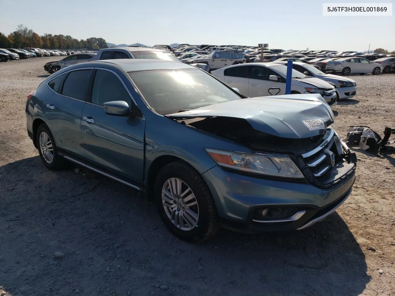 2014 Honda Crosstour Ex VIN: 5J6TF3H30EL001869 Lot: 78095914