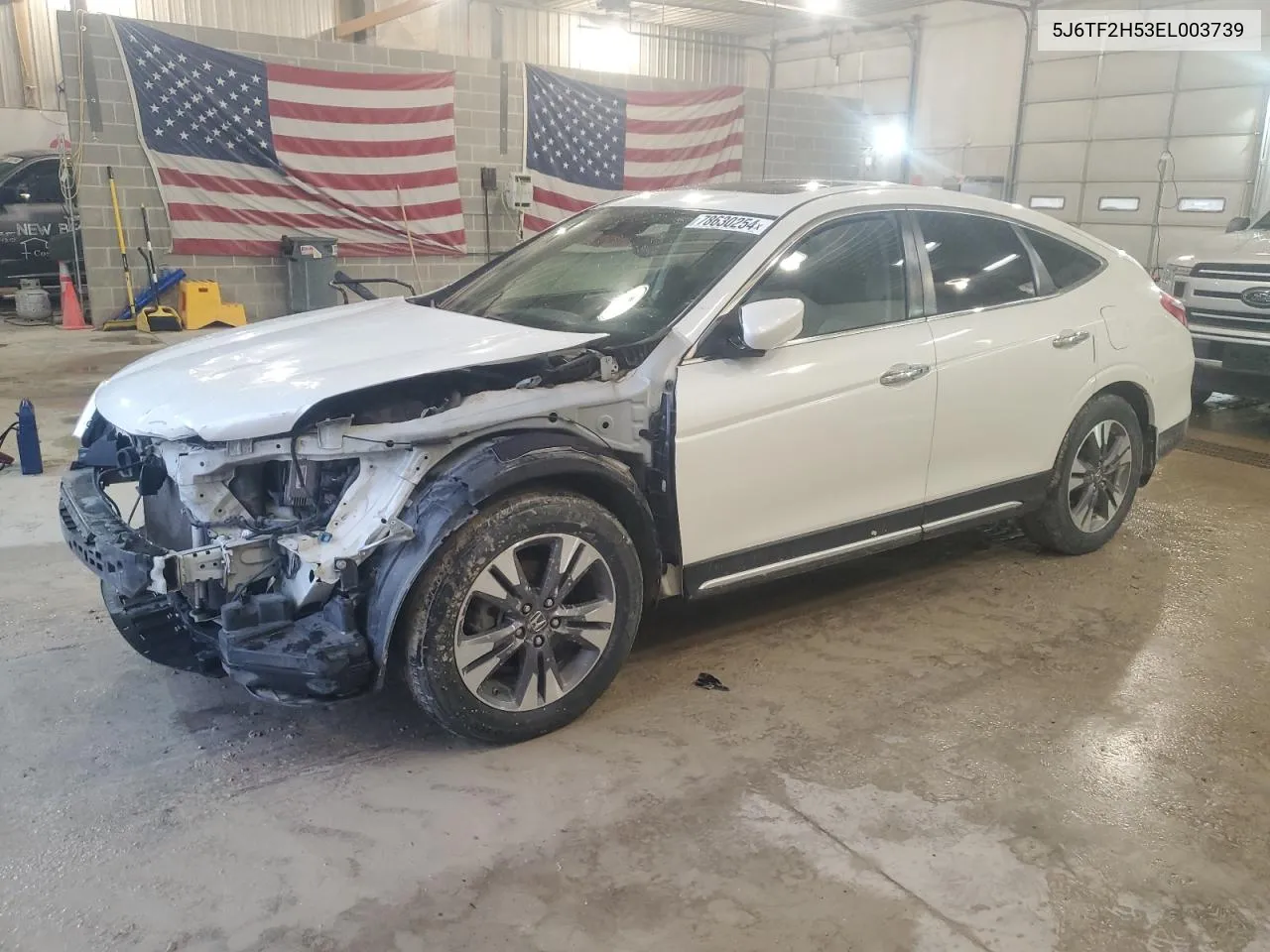 2014 Honda Crosstour Exl VIN: 5J6TF2H53EL003739 Lot: 78630254