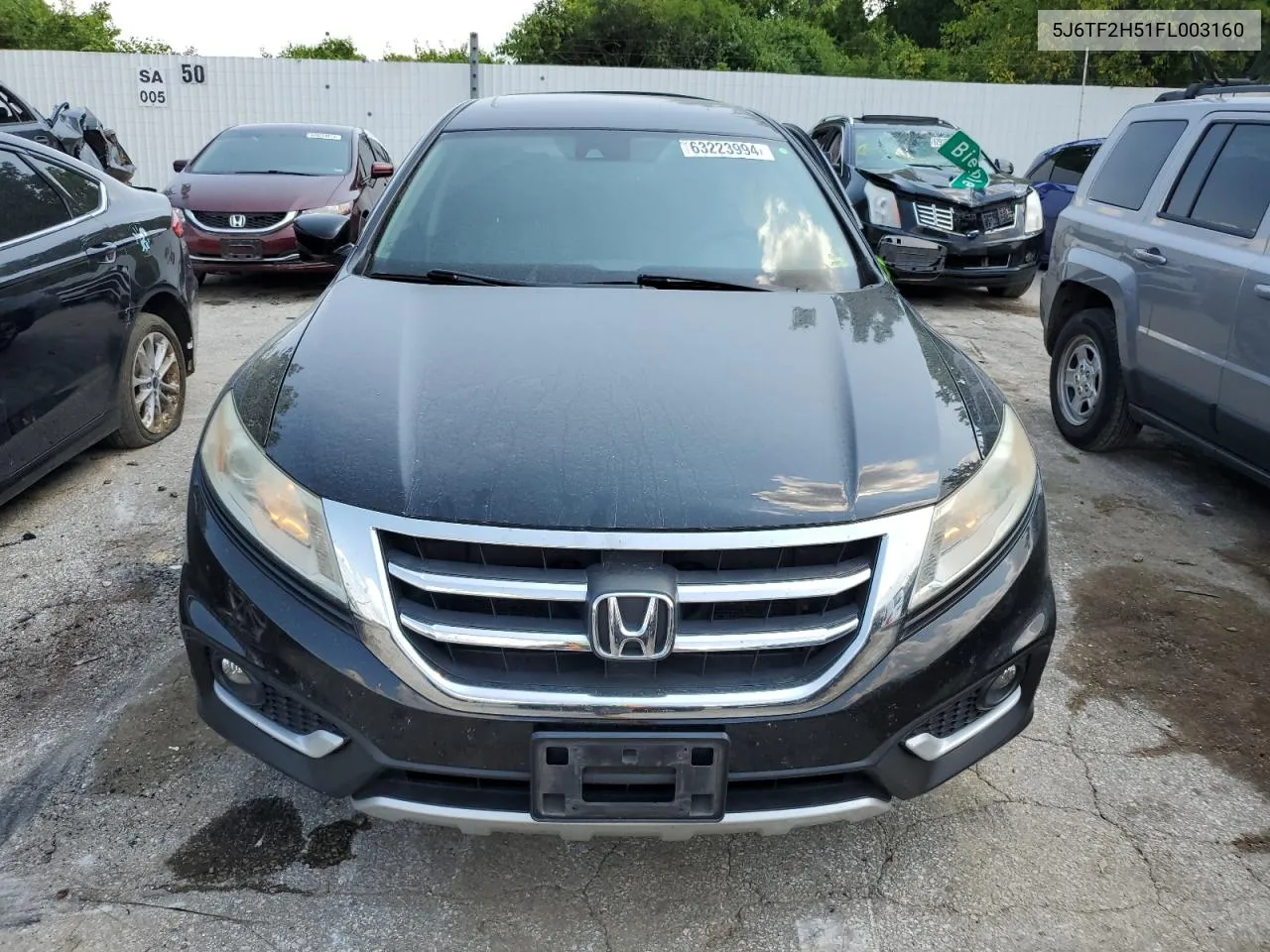 5J6TF2H51FL003160 2015 Honda Crosstour Exl