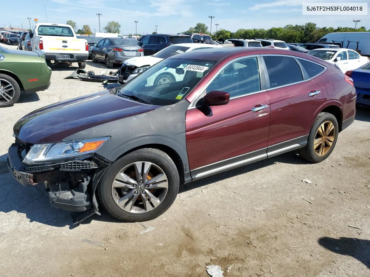 2015 Honda Crosstour Exl VIN: 5J6TF2H53FL004018 Lot: 69243944