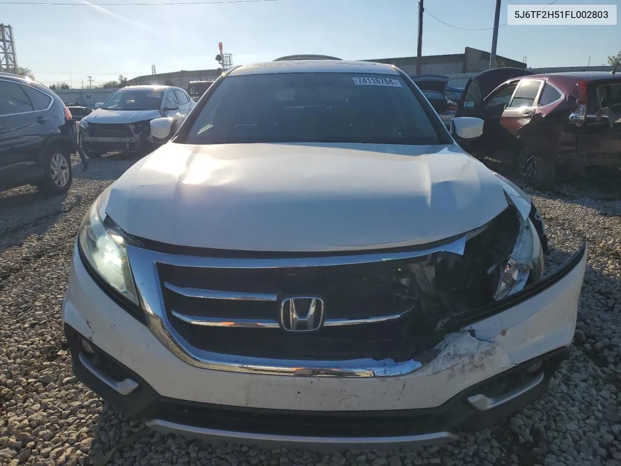 2015 Honda Crosstour Exl VIN: 5J6TF2H51FL002803 Lot: 74115784