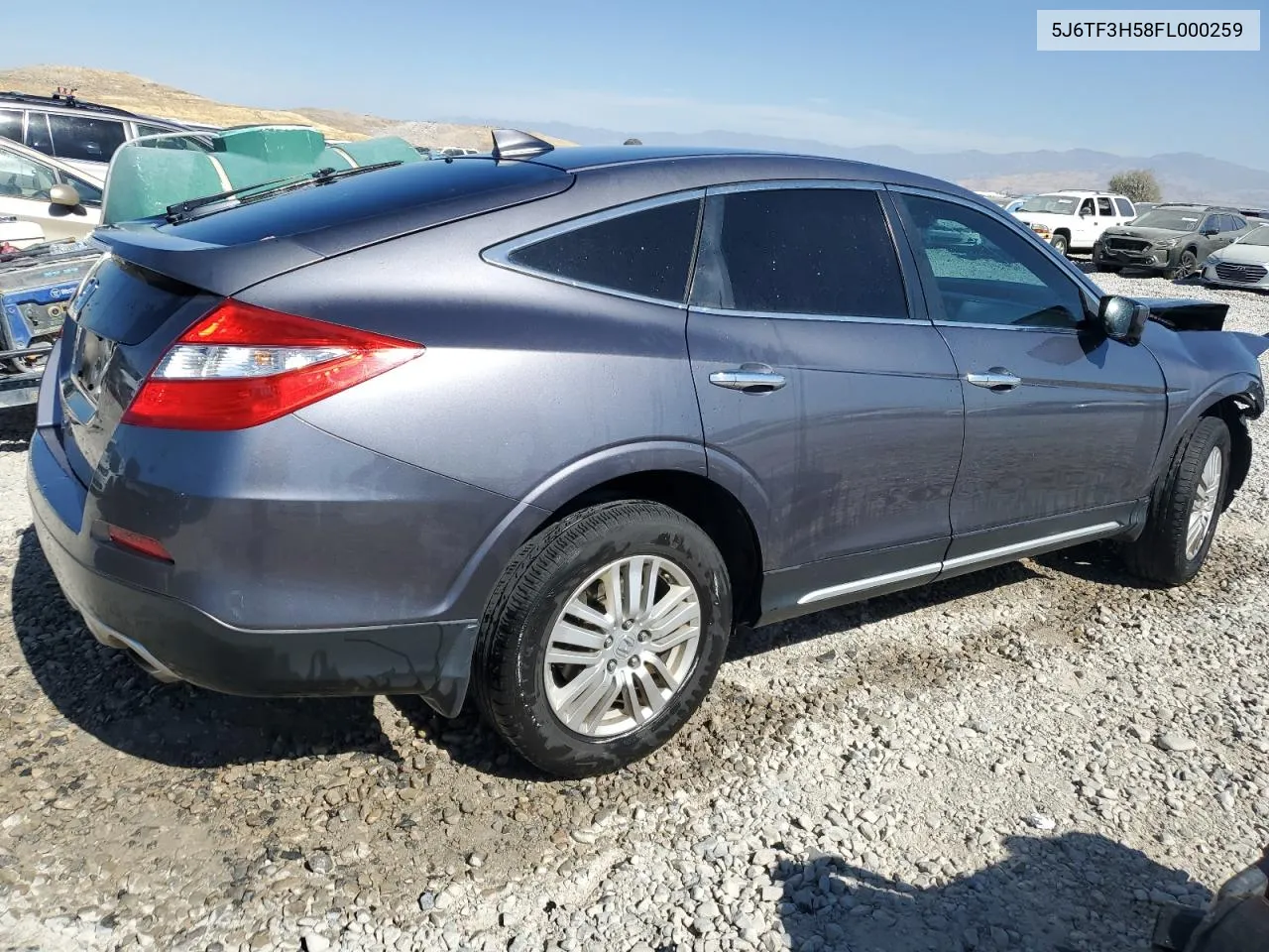 2015 Honda Crosstour Exl VIN: 5J6TF3H58FL000259 Lot: 74300494