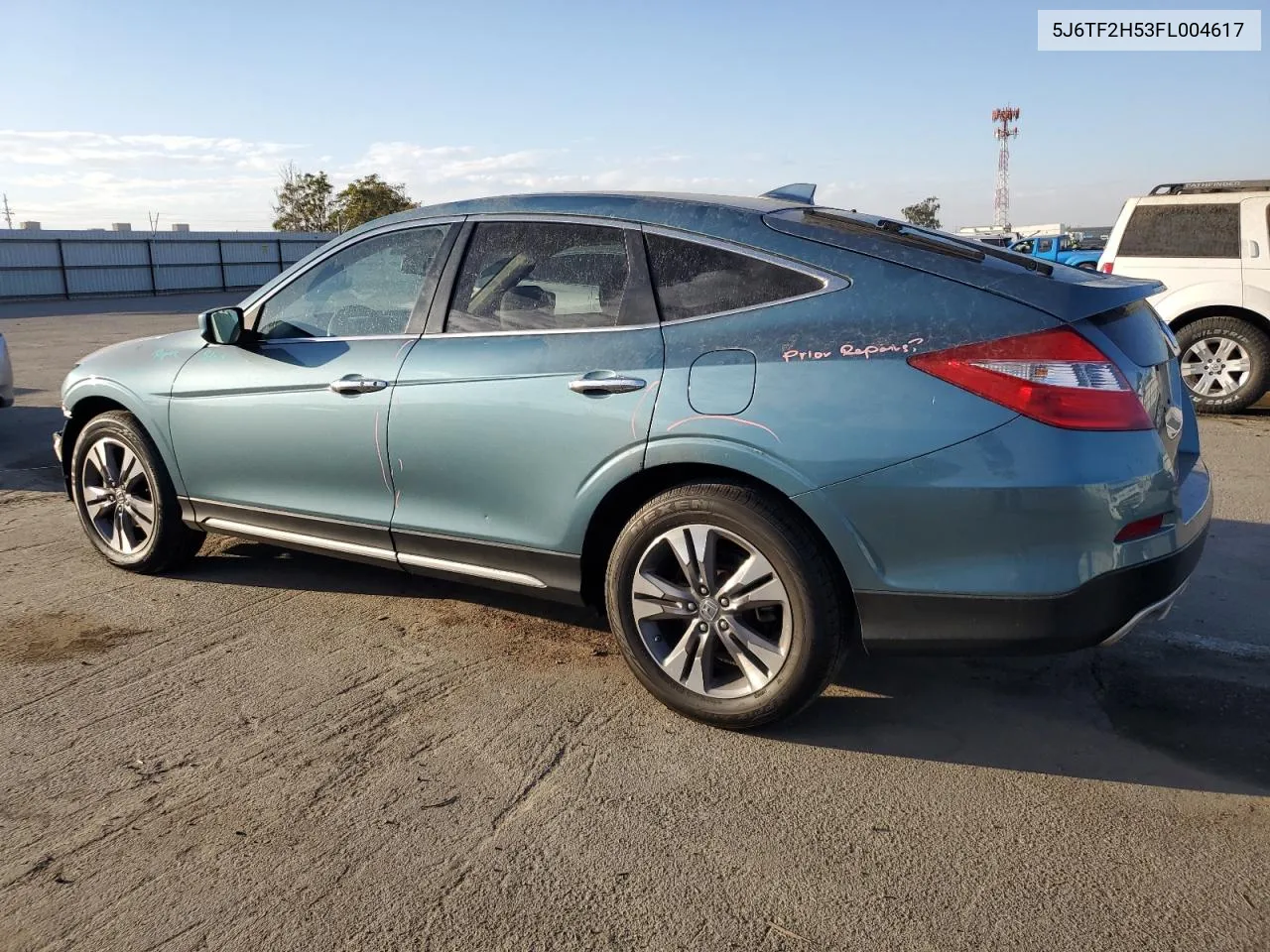 2015 Honda Crosstour Exl VIN: 5J6TF2H53FL004617 Lot: 76280704