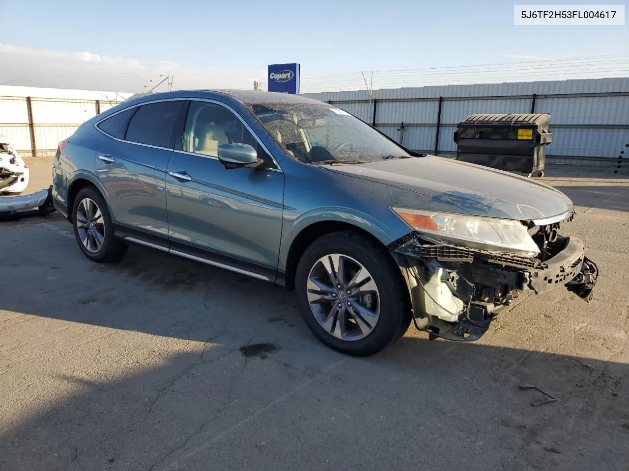 2015 Honda Crosstour Exl VIN: 5J6TF2H53FL004617 Lot: 76280704