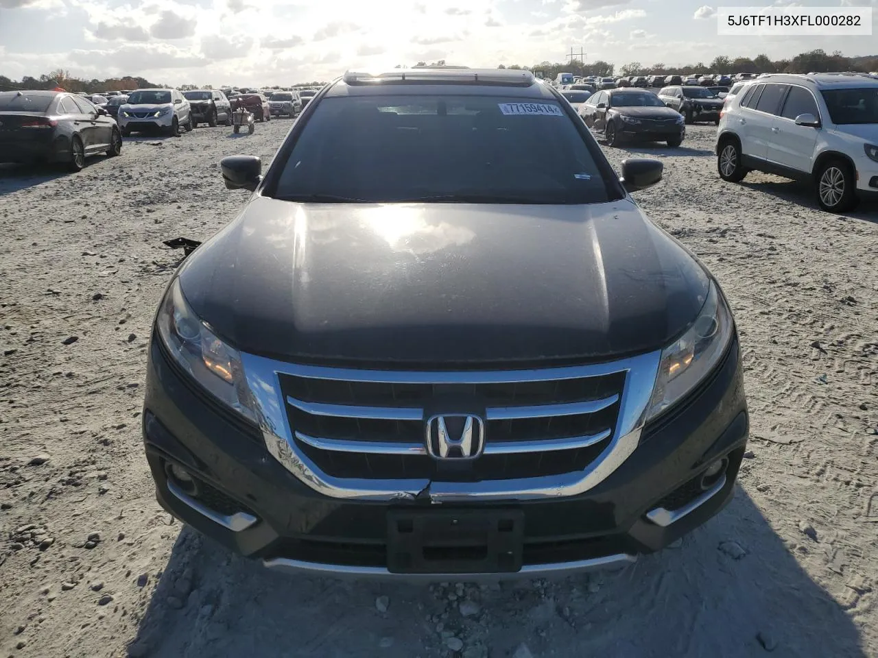 2015 Honda Crosstour Ex VIN: 5J6TF1H3XFL000282 Lot: 77159414