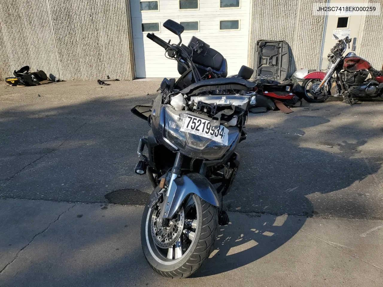 JH2SC7418EK000259 2014 Honda Ctx1300