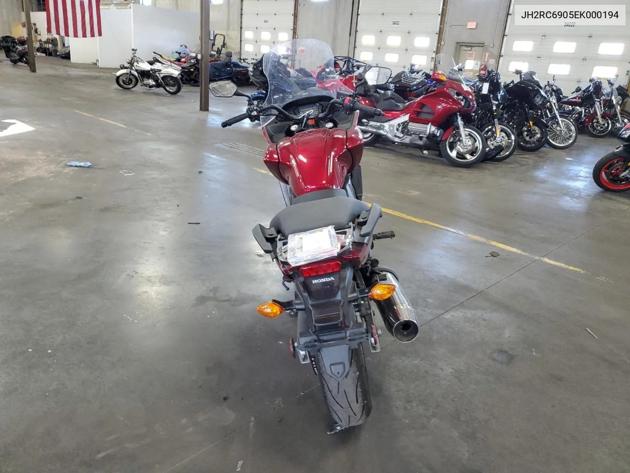 2014 Honda Ctx700 VIN: JH2RC6905EK000194 Lot: 76412904