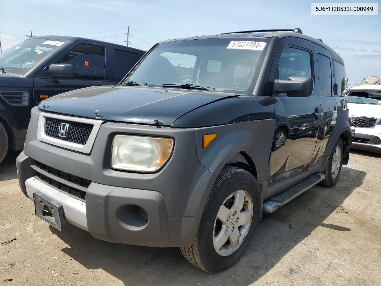 5J6YH28533L000949 2003 Honda Element Ex