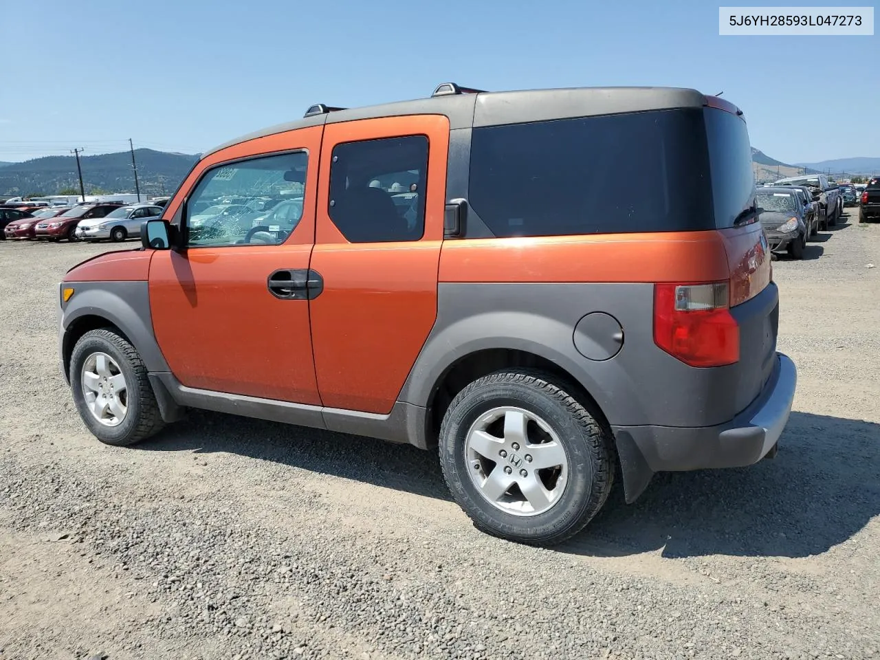 2003 Honda Element Ex VIN: 5J6YH28593L047273 Lot: 59926724