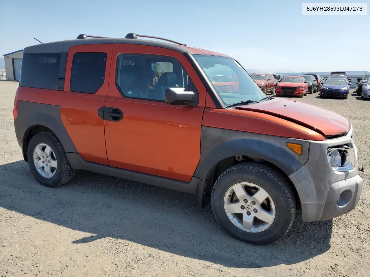 2003 Honda Element Ex VIN: 5J6YH28593L047273 Lot: 59926724