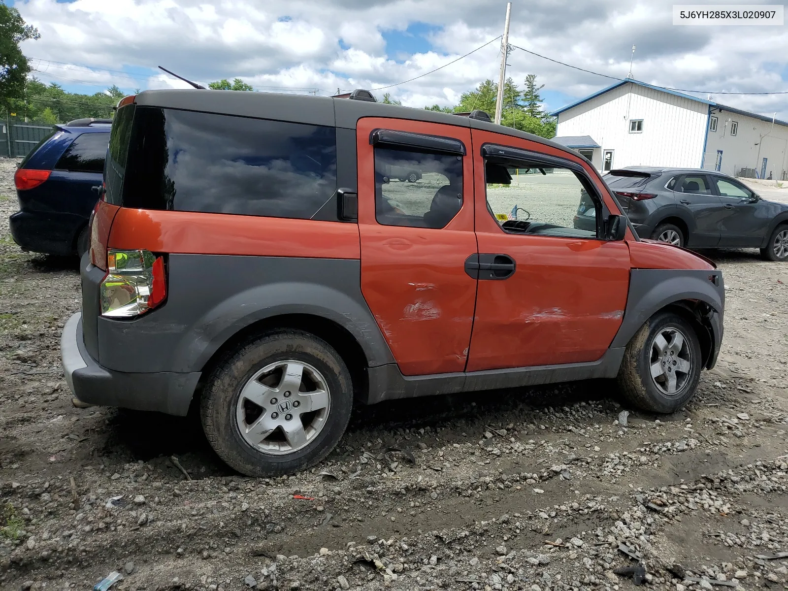 2003 Honda Element Ex VIN: 5J6YH285X3L020907 Lot: 60108714