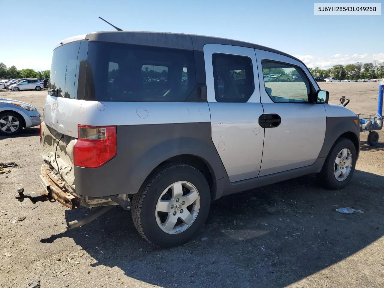 2003 Honda Element Ex VIN: 5J6YH28543L049268 Lot: 60872714