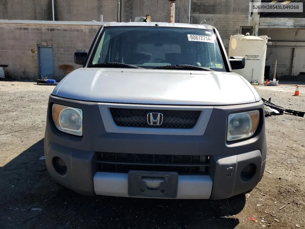 2003 Honda Element Ex VIN: 5J6YH28543L049268 Lot: 60872714