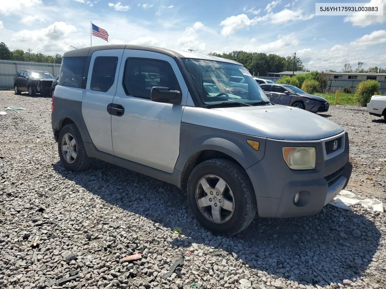 2003 Honda Element Ex VIN: 5J6YH17593L003883 Lot: 64479244