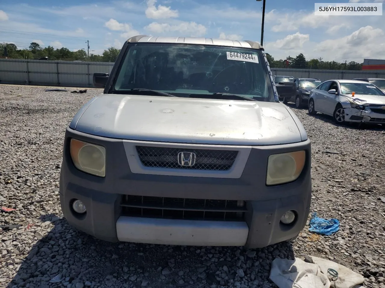 2003 Honda Element Ex VIN: 5J6YH17593L003883 Lot: 64479244