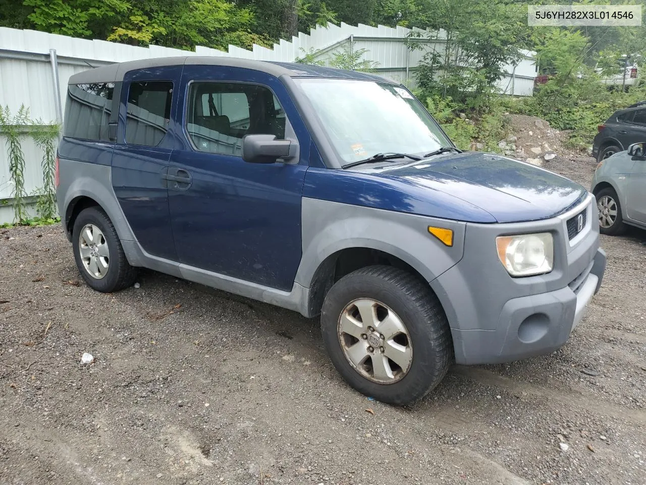 2003 Honda Element Dx VIN: 5J6YH282X3L014546 Lot: 64912214